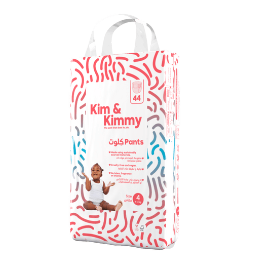 Kim & Kimmy - Mutandina taglia 4, 9-14 kg, Qtà 44